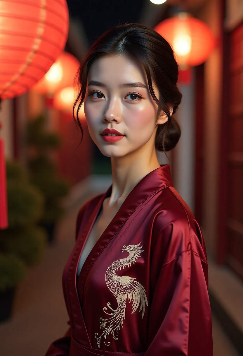 旧巷咖啡馆里的两位年轻人