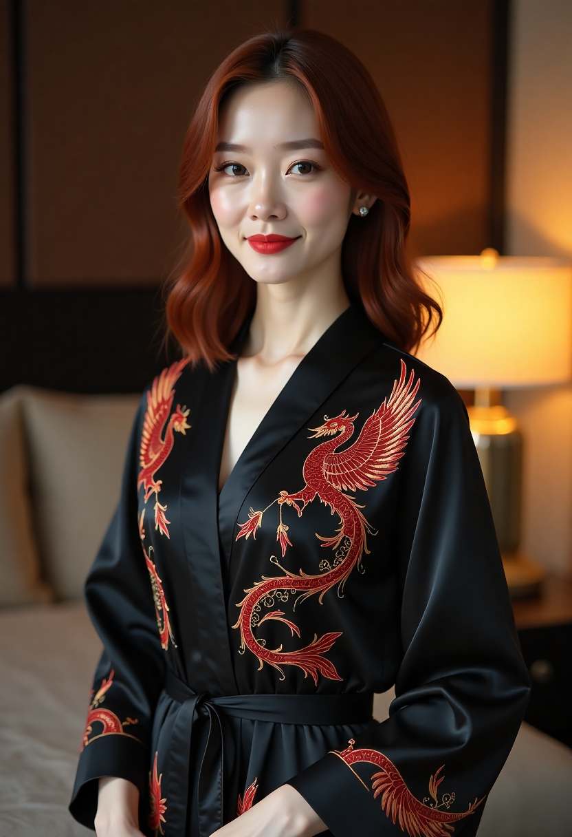 演员在摄影棚阅读剧本